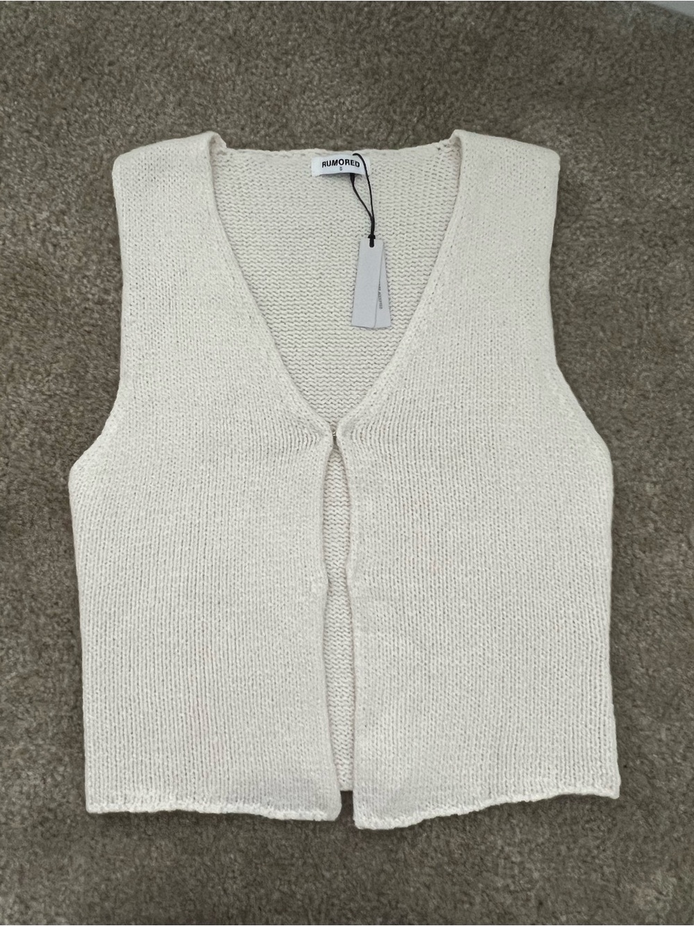 Rumored Prince Street Top | Cream
